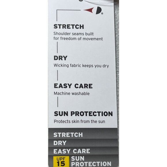 Grand Slam Performance Mens Coral Polo Shirt L 100% Polyester Breathable Fabric - Picture 9 of 12